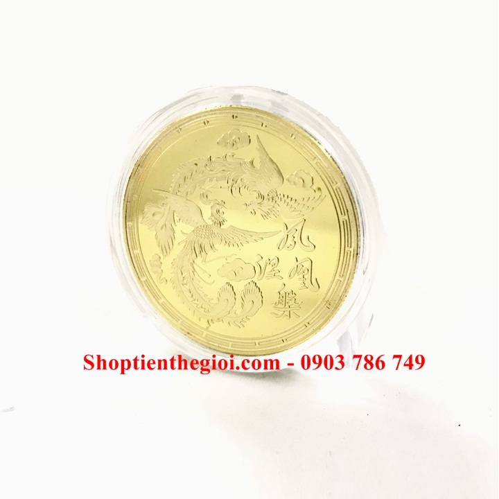 Xu Phụng Hoàng Lửa In Màu Vàng - SP005301 